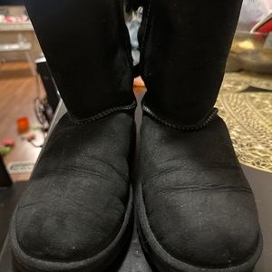 Black UGG boots